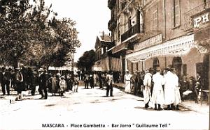 1363- Mascara - Place Gambetta - Bar Jorro